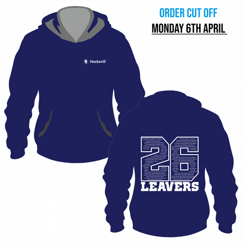 Year 13 Hockerill  - 2026 Leavers  Hoodie - Oxford Navy