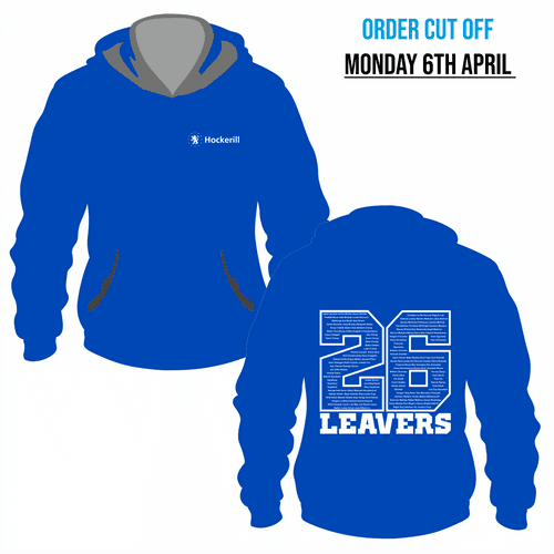 Year 13 Hockerill  - 2026 Leavers  Hoodie - Royal Blue
