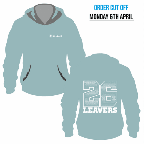 Year 13 Hockerill  - 2026 Leavers  Hoodie - Seafoam