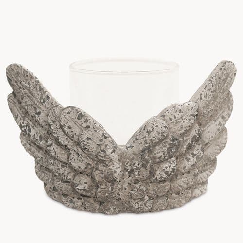 Birkdale Stone Winged Votive Holder