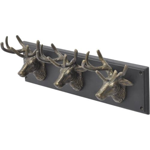 Buckden 3 Stag Wall Hook