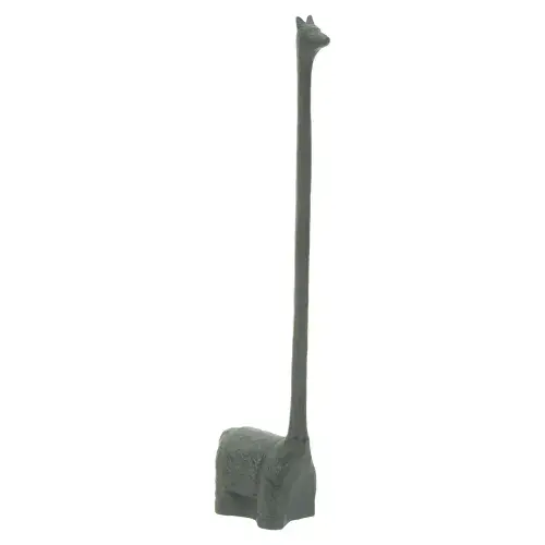 Fauna Grey Llama Toilet Roll Holder
