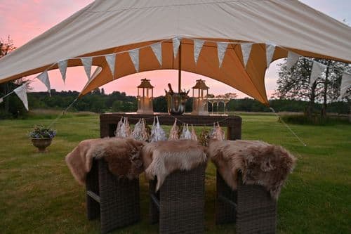 Faux Taupe Sheepskin Rug 65cm x 90cm