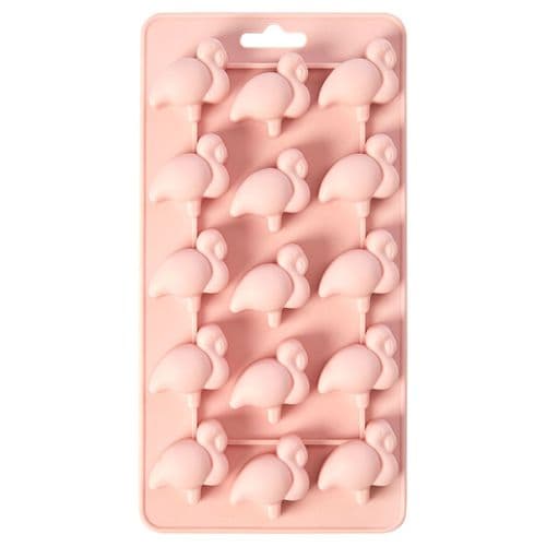 Flamingo Design Silicone Ice Cube Tray