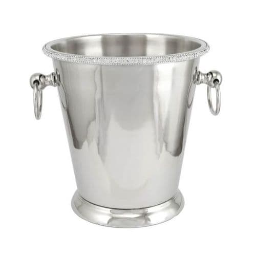 Glitz Nickel Wine Cooler