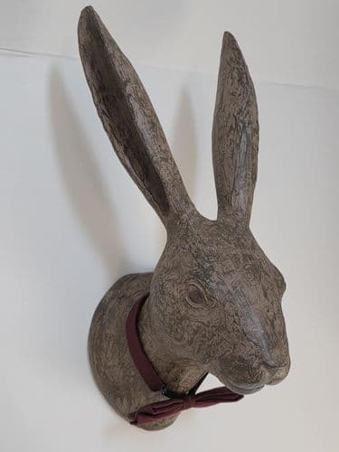Hurrell Hare Head Wall Plaque