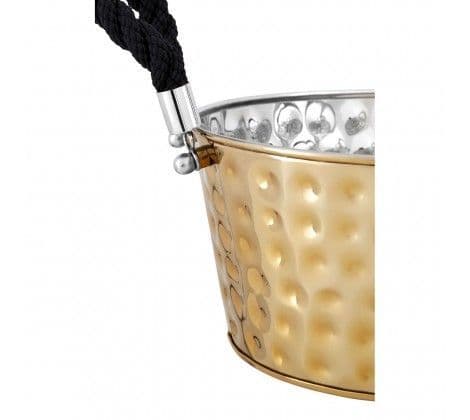 Large Gold Finish Party Bucket