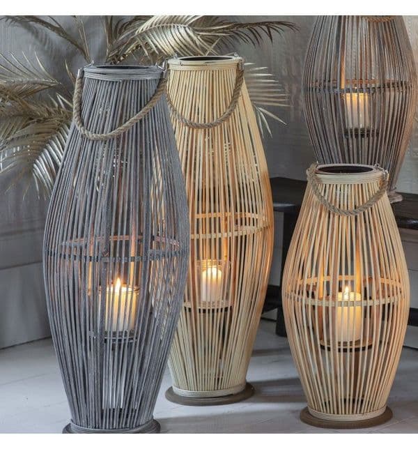 Large Natural Lantern