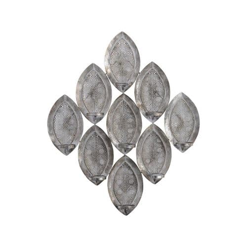 Libra Filigree Multiple Candle Wall Sconce