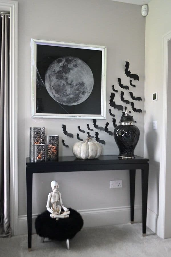 Mayfair Black and Silver Ceramic Ginger Jar