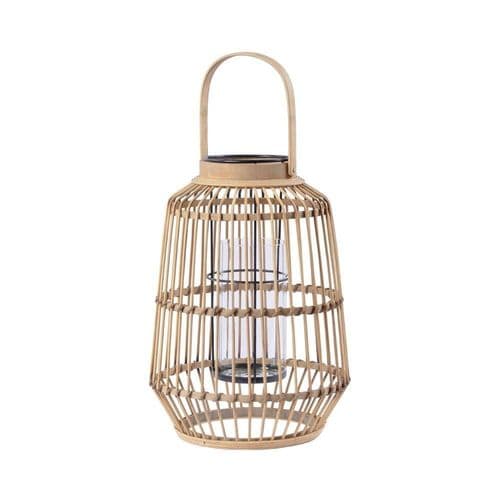 Natural Finish Large Bamboo Lantern