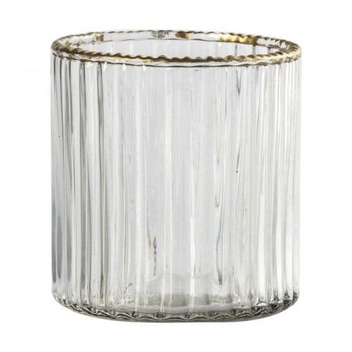 Reisa Tealight Holders Gold (Set of 3)