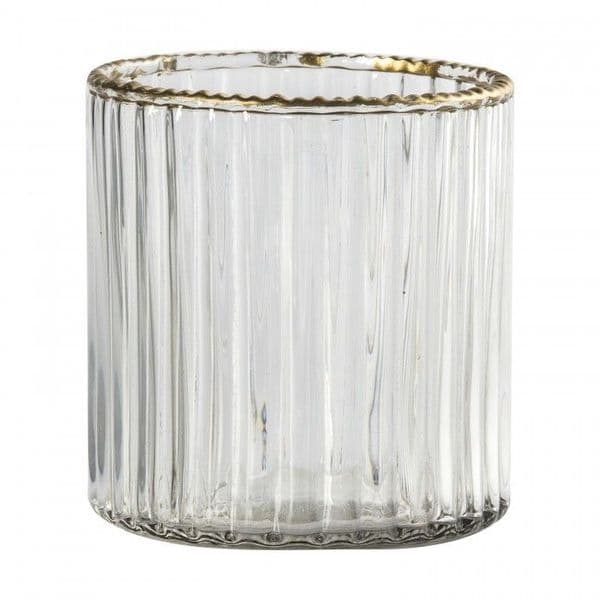 Reisa Tealight Holders Gold (Set of 3)