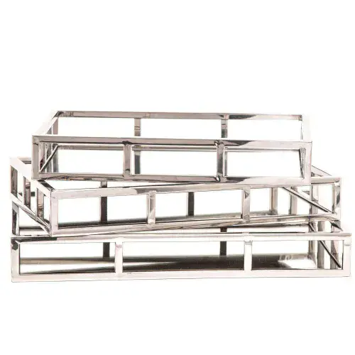 Set of 3 Rectangular Trays