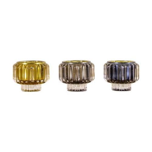 Stresa Assorted Tealight Holders (Set of 3)