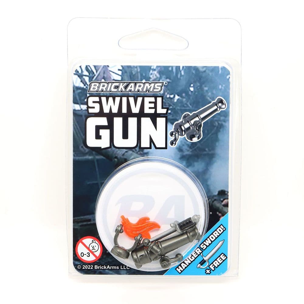 BrickArms Swivel Gun with Hanger Sword Brickarms United Bricks