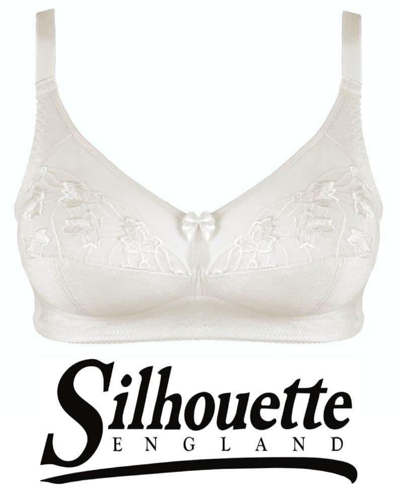 Silhouette Lingerie Cascade Pearl NonWired Soft Cup Bra UK SIZES 3106