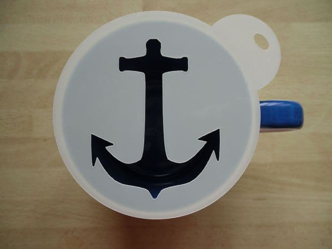 100mm anchor stencil