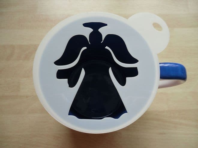 100mm angel new stencil