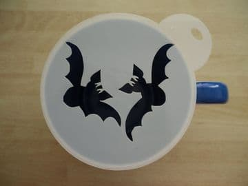 100mm bats stencil