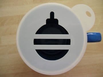100mm bauble new stencil