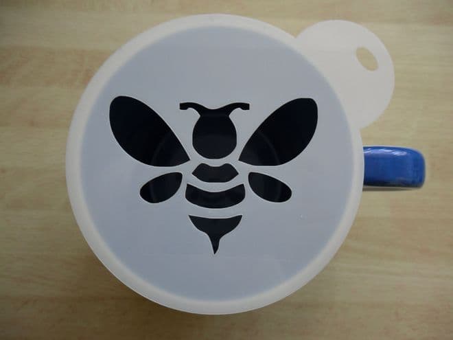100mm bee style stencil