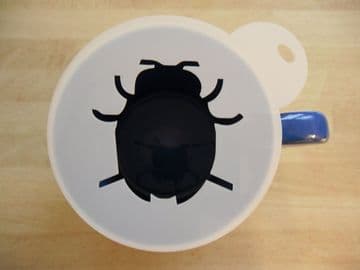 100mm beetle stencil