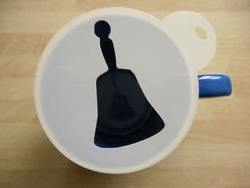 100mm bell stencil