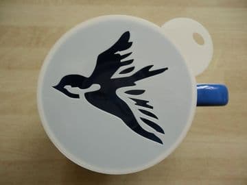 100mm bird new stencil