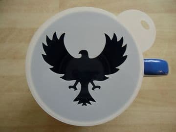 100mm bird of prey stencil