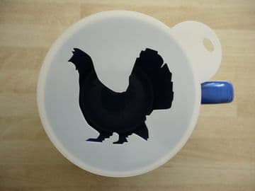 100mm black goose stencil