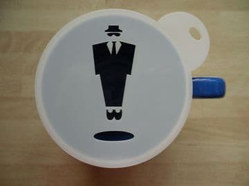 100mm blues brother stencil