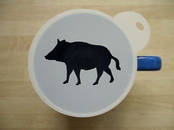 100mm boar stencil