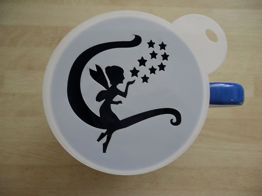 100mm fairy twinkle stencil
