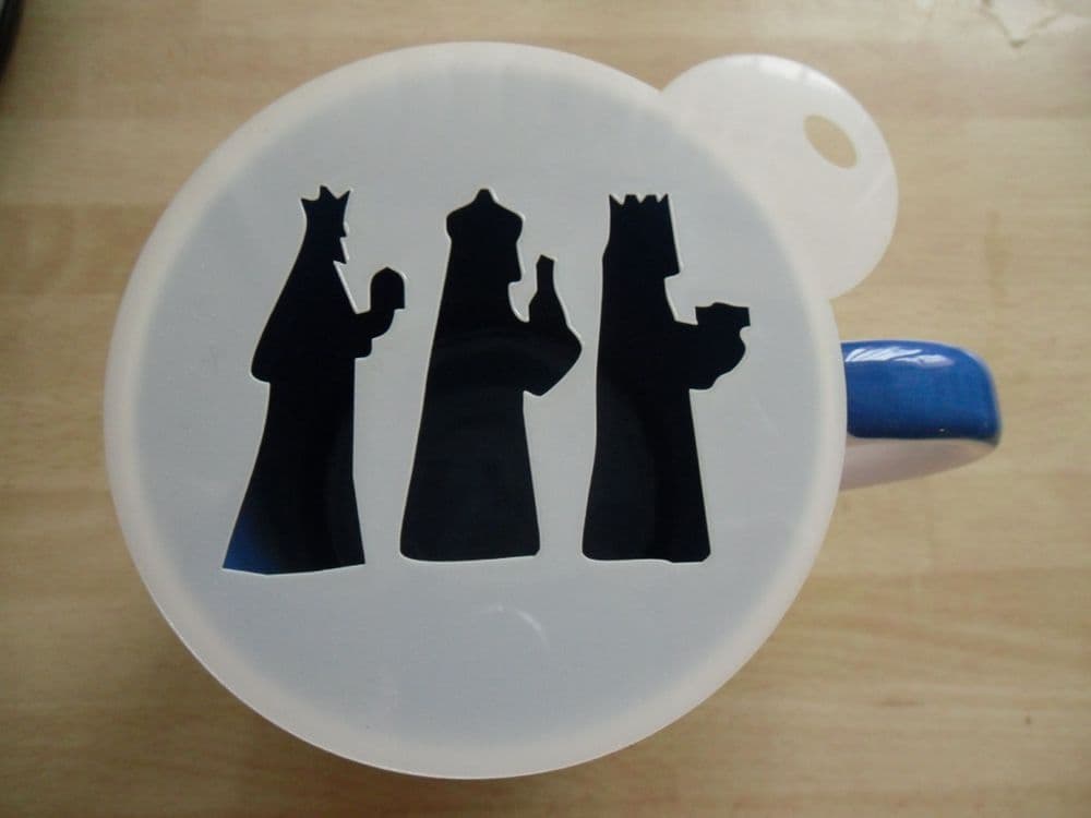 100mm Three Wise Men Stencil