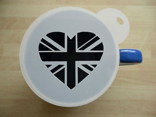 BANDIERA UNION JACK Adesivo/Decalcomania 100mm - NERO - Foto 10