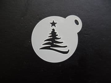 40mm christmas tree new stencil