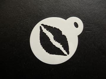 40mm lips stencil