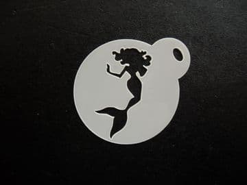 40mm mermaid floaty stencil