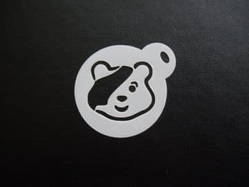 40mm pudsey stencil