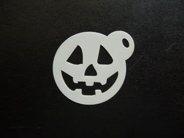 40mm pumpkin jack lantern stencil