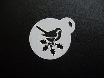 40mm robin stencil