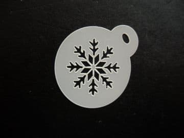 40mm snowflake new stencil