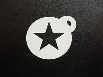 40mm star stencil