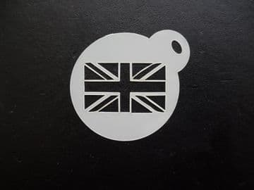 40mm union jack stencil