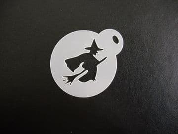 40mm witch stencil
