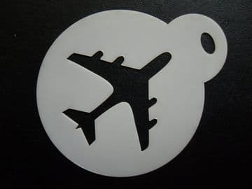 60mm aeroplane stencil