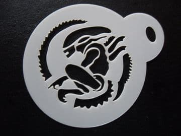 60mm alien stencil