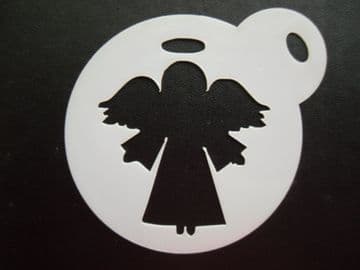 60mm angel nativity stencil
