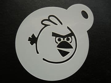 60mm angry stencil